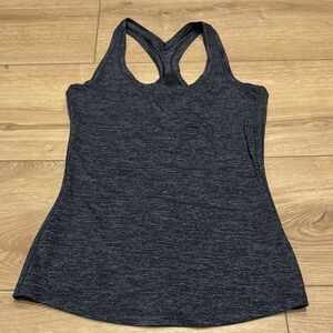 Yogalicious Charcoal Racerback Tank Top